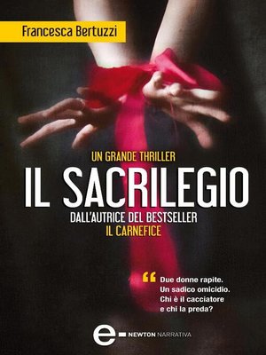 cover image of Il sacrilegio